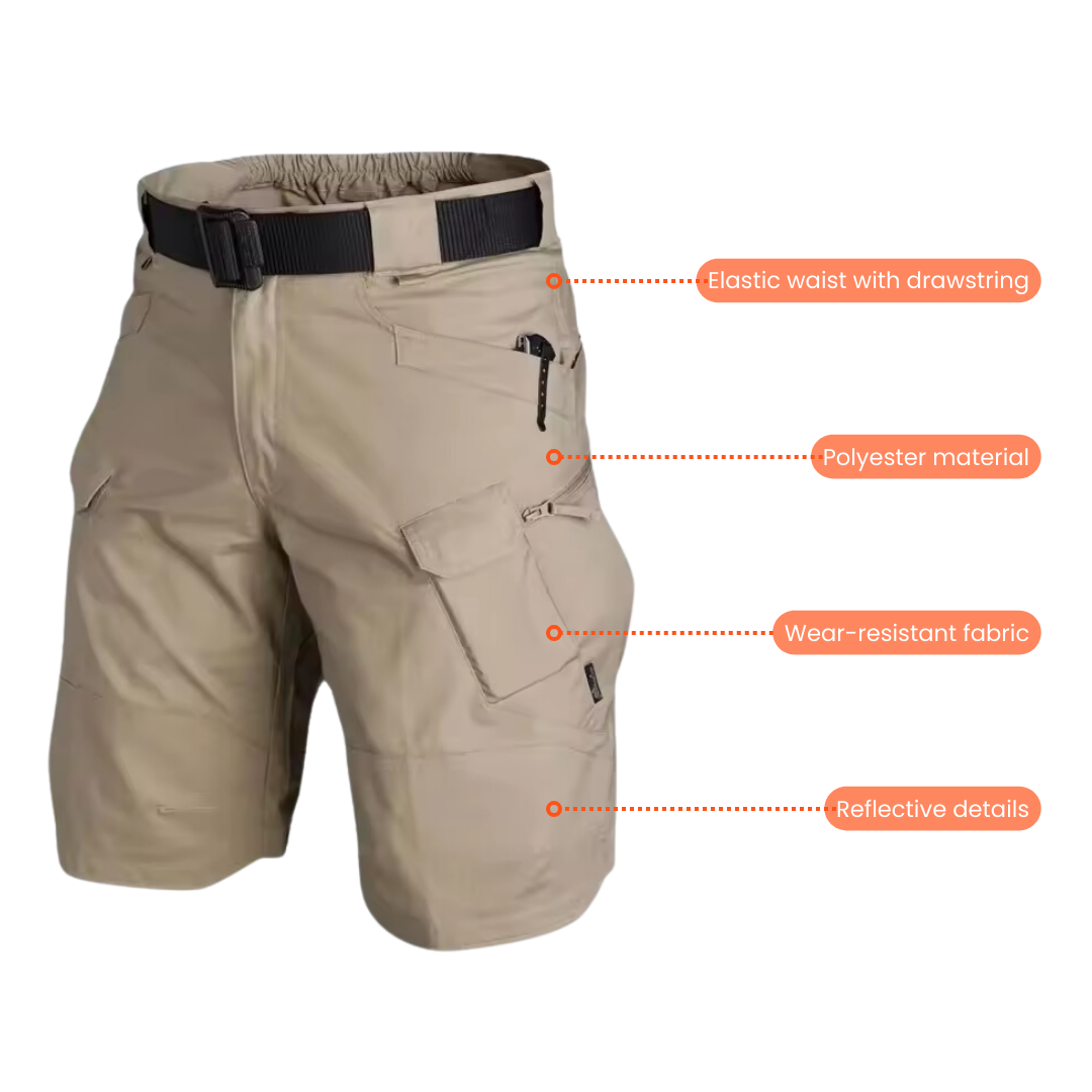 Men’s Outdoor Cargo Shorts – Durable, Stretch & Quick-Dry