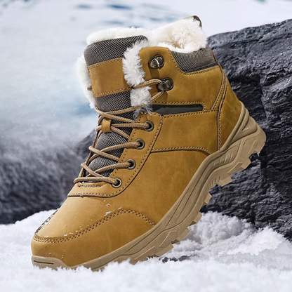 Men’s Winter Hiking Shoes – Plush Lined & Waterproof