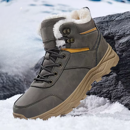 Men’s Winter Hiking Shoes – Plush Lined & Waterproof