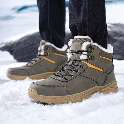 Men’s Winter Hiking Shoes – Plush Lined & Waterproof