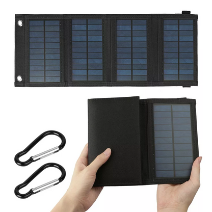 Foldable Solar Panel – 12W with USB Port for Outdoor Charging