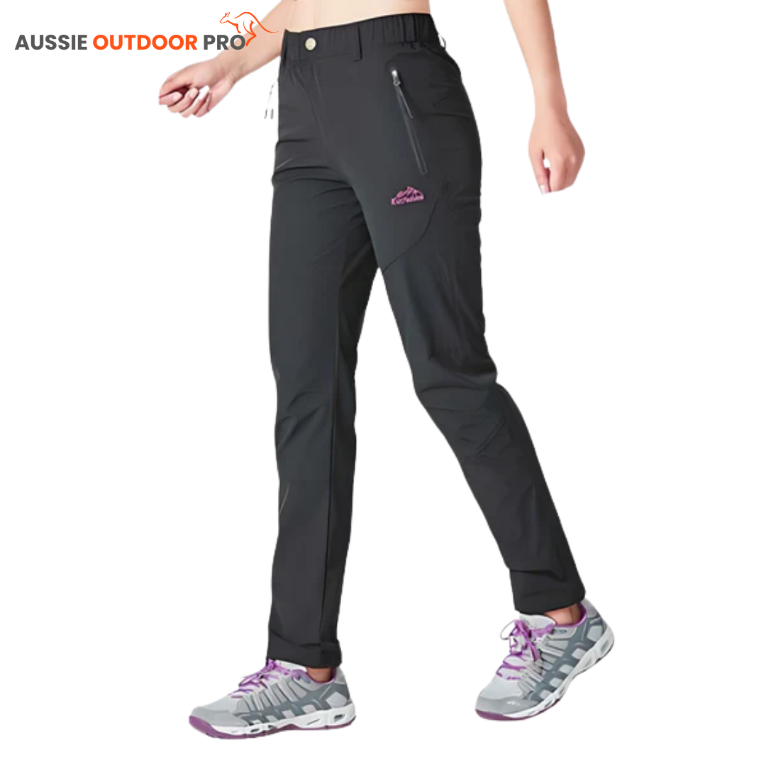 Women's Waterproof Hiking Pants - Durable & Windproof Outdoor Trousers