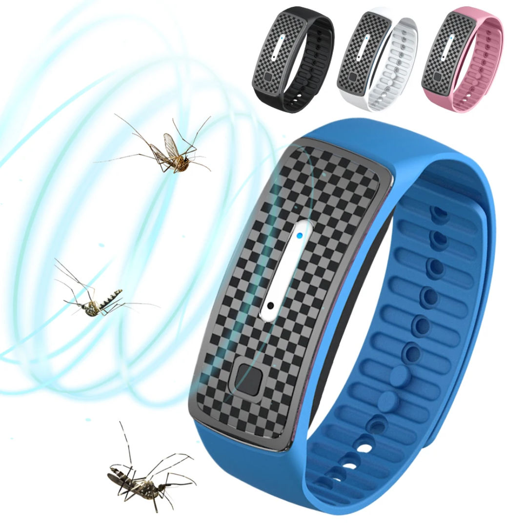 Ultrasonic Mosquito Repellent Bracelet – Safe & Chemical-Free Protection