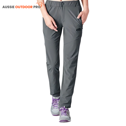 Women's Waterproof Hiking Pants - Durable & Windproof Outdoor Trousers