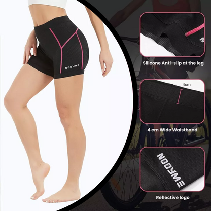 Women’s Cycling Shorts – Padded for Comfort & Saddle Pain Relief