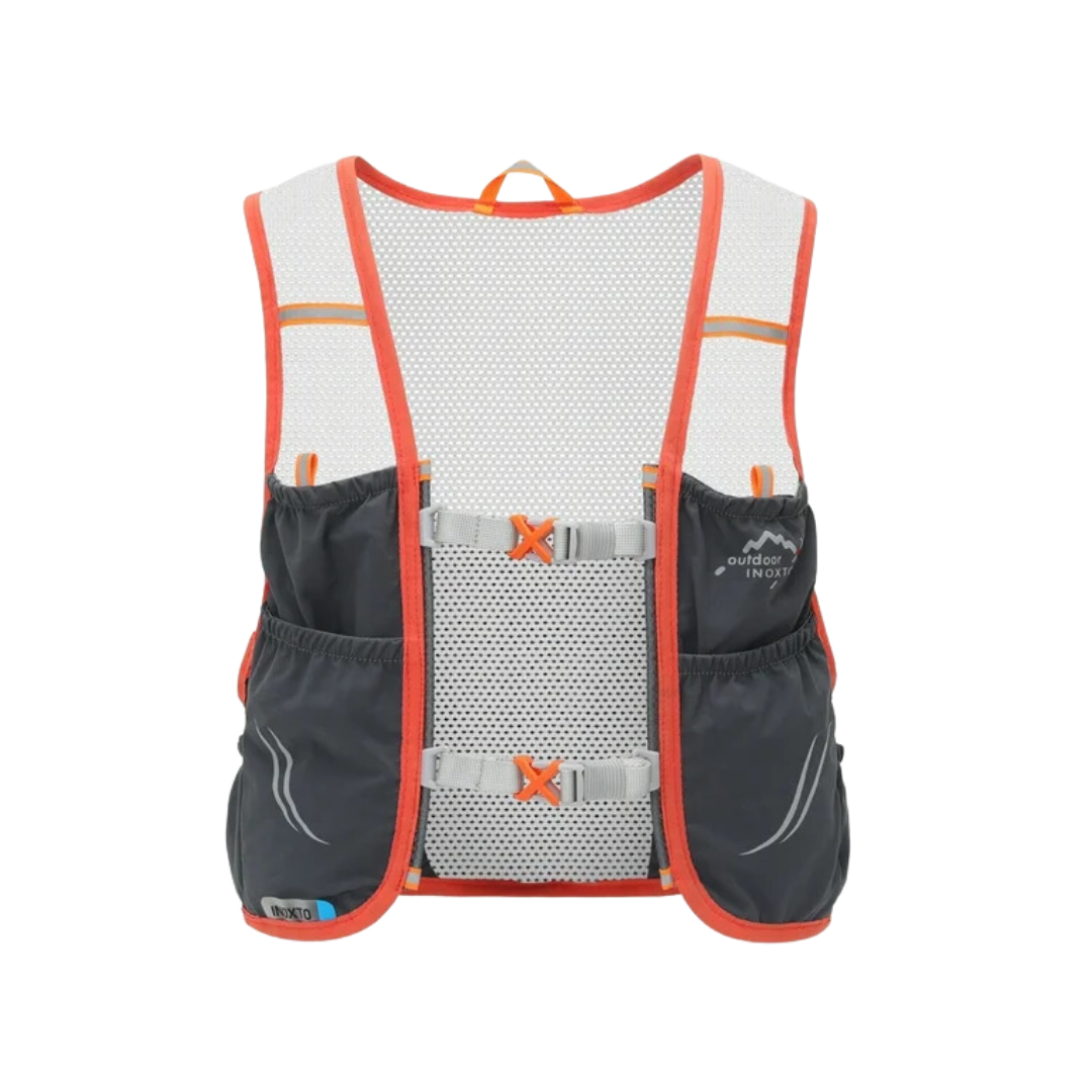 Trail Running Hydration Vest – Includes 2 Soft Flasks