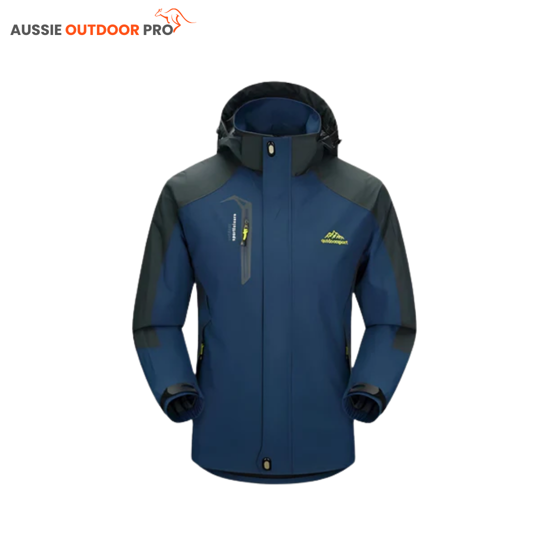 Men’s Waterproof Trekking Jacket - Lightweight & Windproof