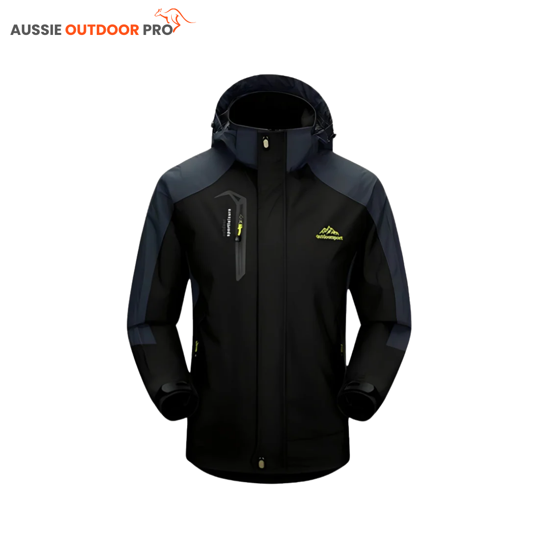 Men’s Waterproof Trekking Jacket - Lightweight & Windproof