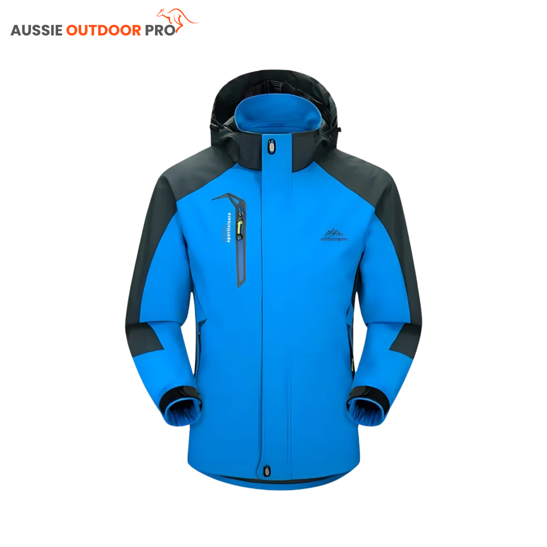 Men’s Waterproof Trekking Jacket - Lightweight & Windproof