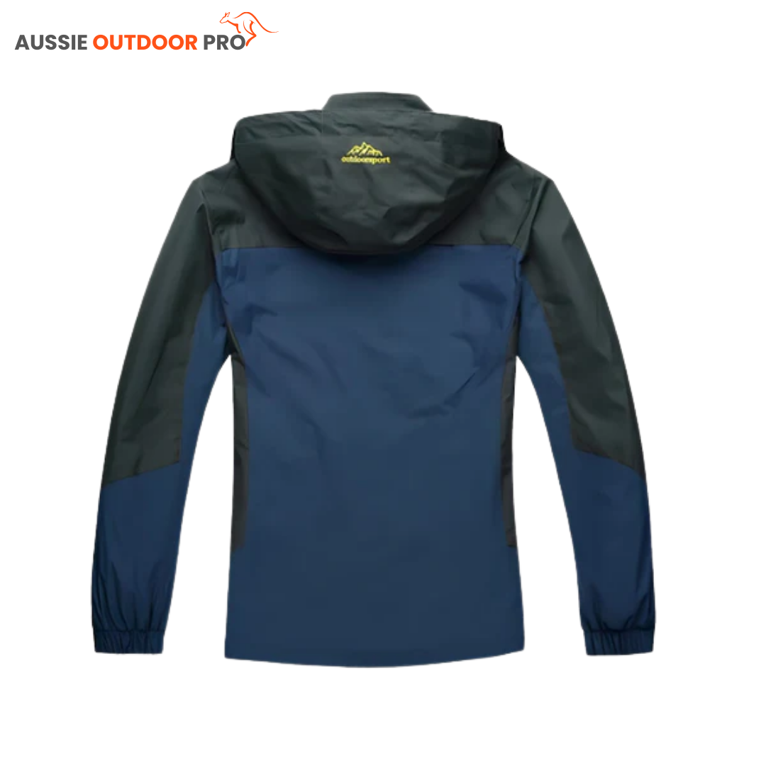 Men’s Waterproof Trekking Jacket - Lightweight & Windproof