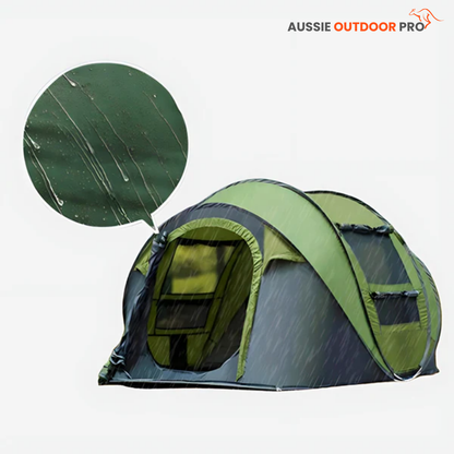 4-Person Instant Camping Tent - Waterproof, Lightweight & Easy Setup