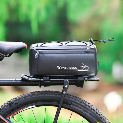 Waterproof Bike Pannier Bag – Rear Rack Storage & Shoulder Carry