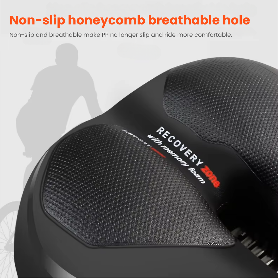 Ergonomic Bike Saddle – Ultimate Comfort & Shock Absorption