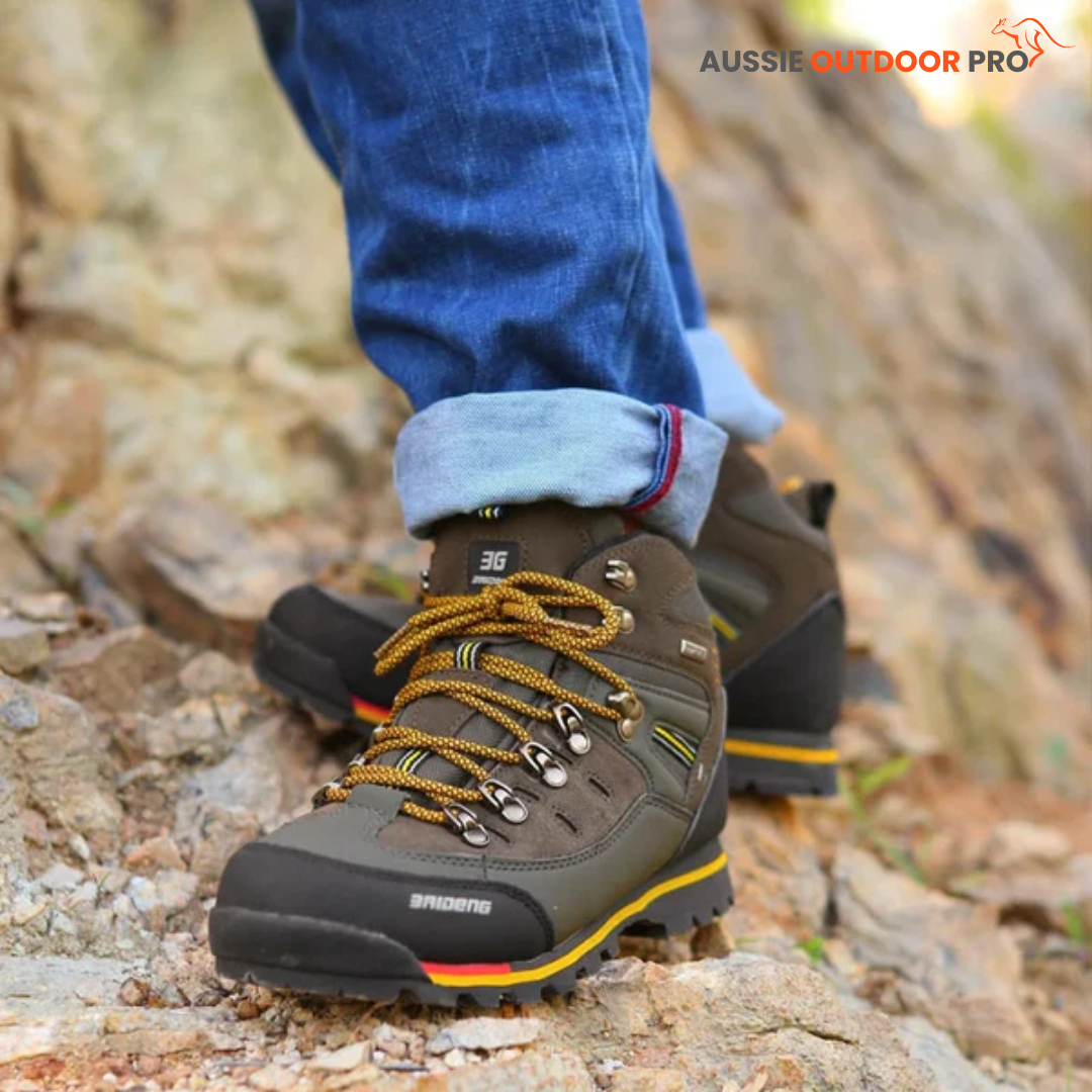 Men's Waterproof Hiking Shoes – Durable Trekking Footwear for Outdoor Adventures