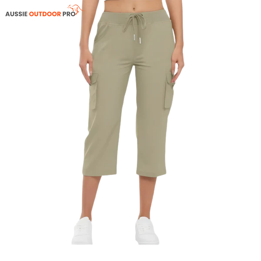 Women’s Cargo Hiking Capris – Lightweight, Breathable & Quick-Dry