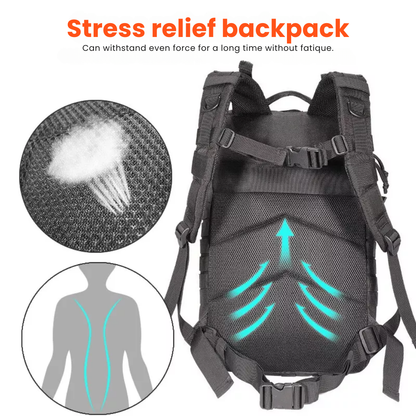 Emergency Tactical Backpack – Waterproof, Essential for Survival