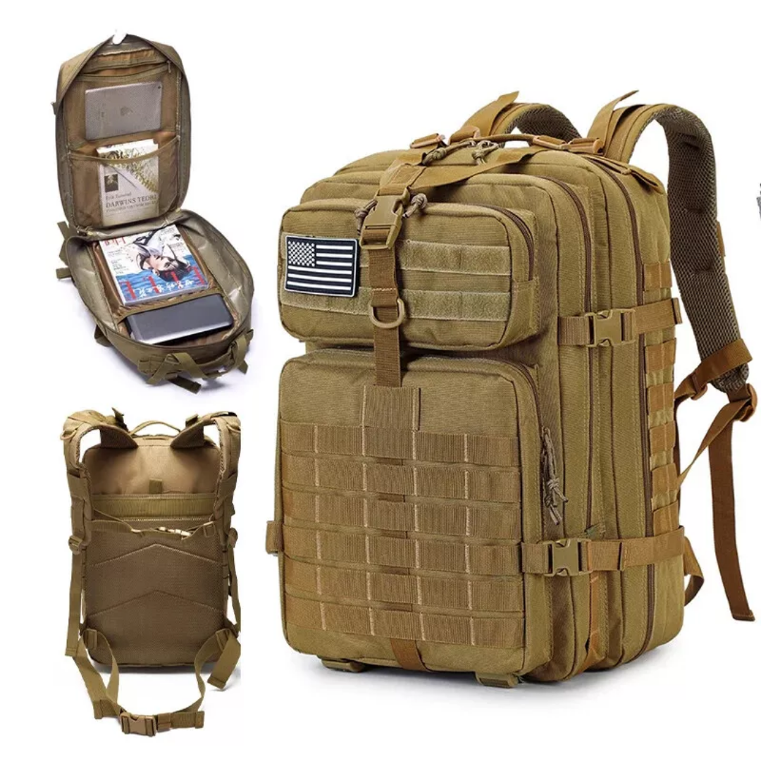 Emergency Tactical Backpack – Waterproof, Essential for Survival