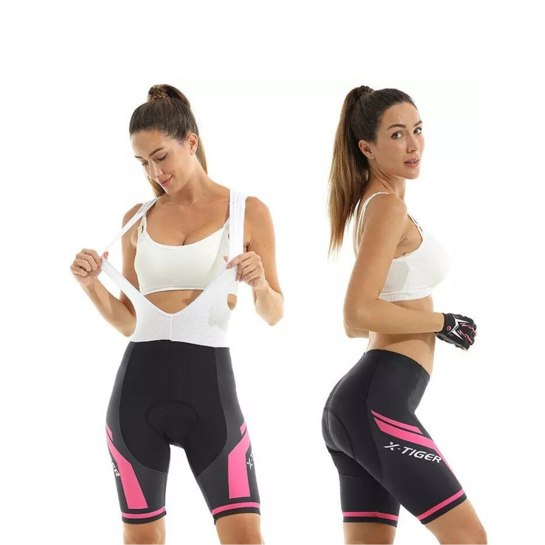 Women's Cycling Shorts – 4D Gel Padding for Ultimate Comfort