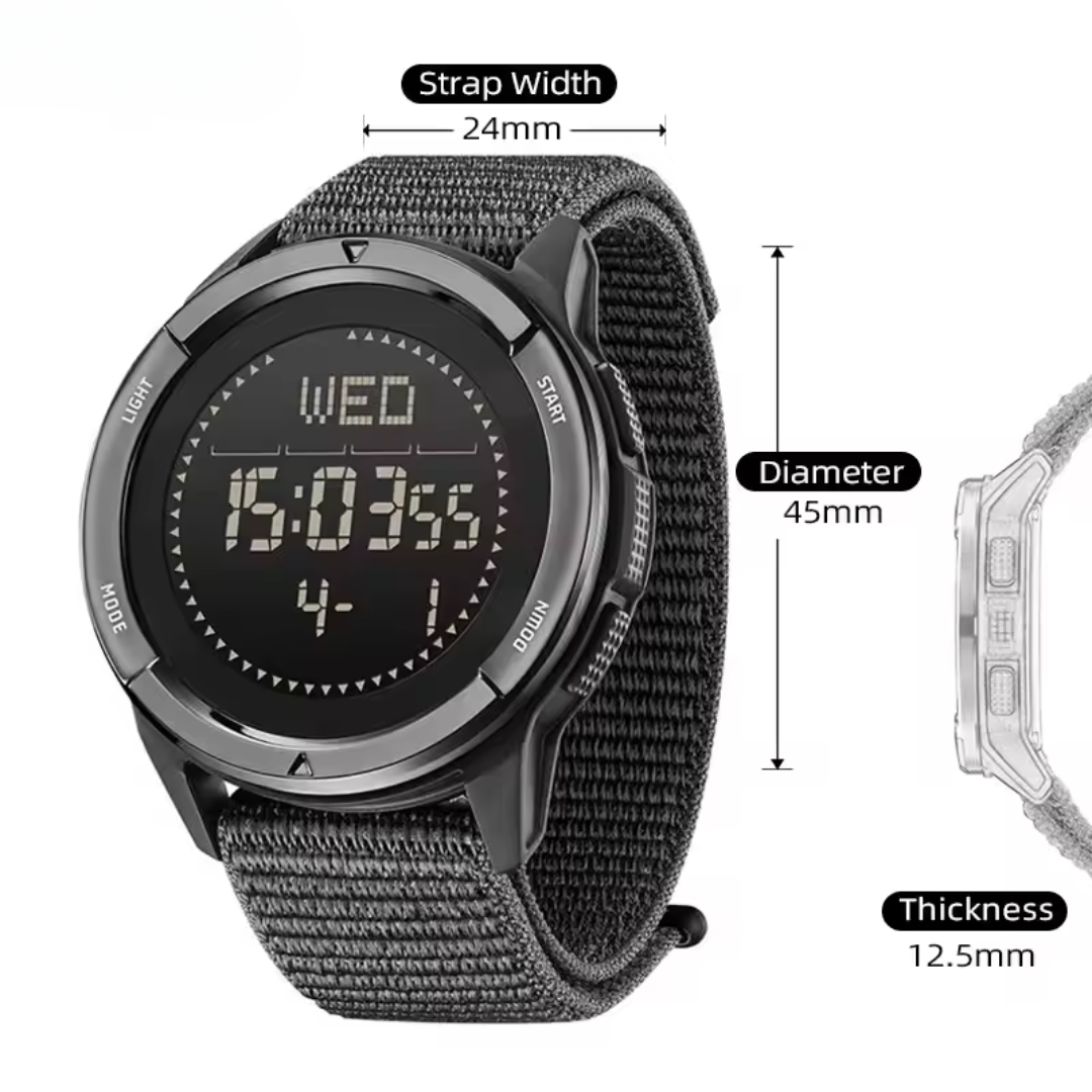 Carbon Fiber Outdoor Watch – Lightweight & Ultra-Durable