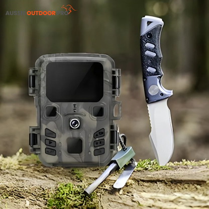 Mini Trail Camera 1080p - Motion-Activated Wildlife & Security Cam