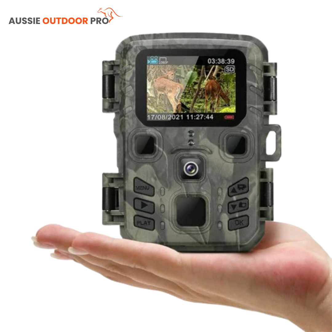 Mini Trail Camera 1080p - Motion-Activated Wildlife & Security Cam