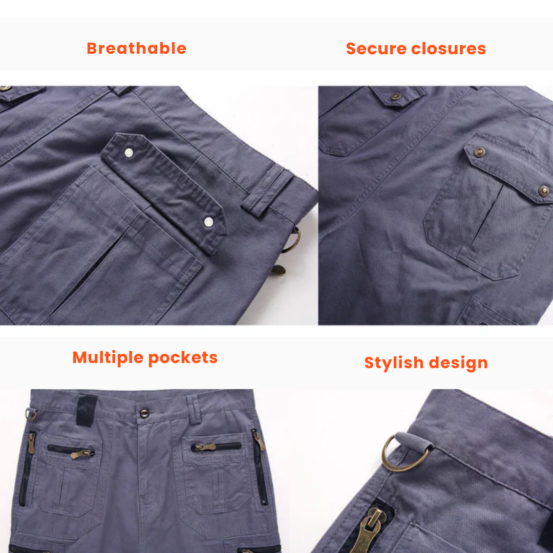 Men's Outdoor Cargo Shorts – Durable, Comfortable, Quick-Dry