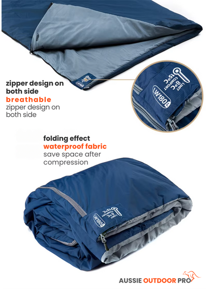 Summer Sleeping Bag – Lightweight & Compact for Camping