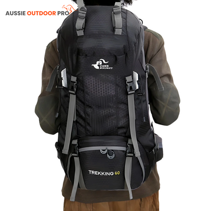 60L Lightweight Waterproof Hiking Backpack – Durable & Comfortable