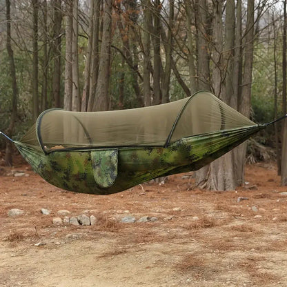 Hammock with Integrated Mosquito Net – Ultimate Outdoor Protection