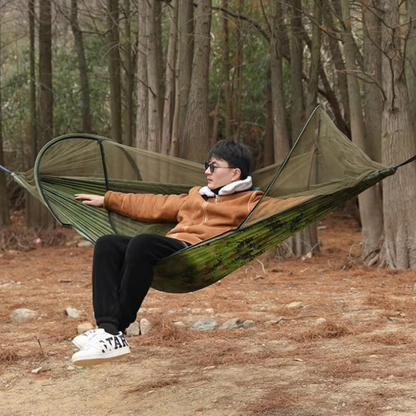 Hammock with Integrated Mosquito Net – Ultimate Outdoor Protection