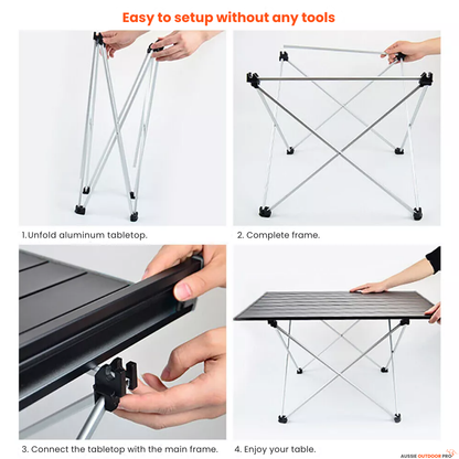 Foldable Camping Table – Lightweight & Durable for Outdoor Adventures