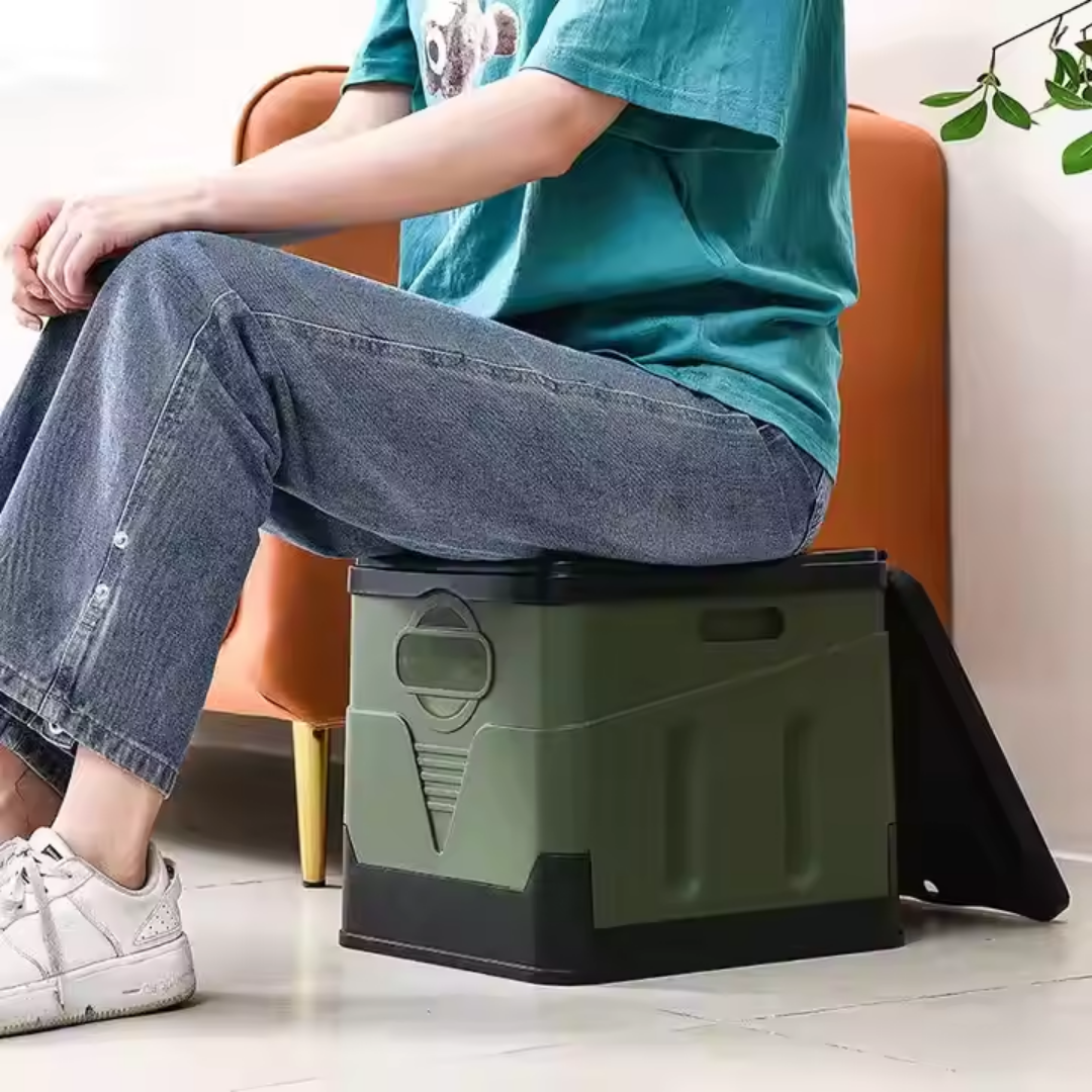 Portable Folding Toilet – Ideal for Camping, Festivals & Travel