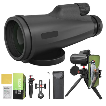 12x50 Monocular Telescope – High-Definition & Waterproof