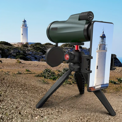 12x50 Monocular Telescope – High-Definition & Waterproof