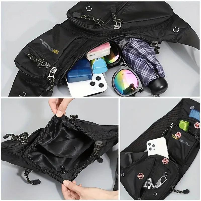 Outdoor Crossbody Bag – Waterproof & Anti-Theft Design