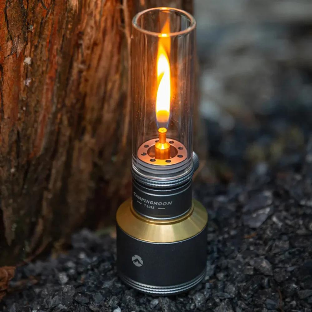 Portable Gas Lantern for Camping & Outdoors – Compact & Adjustable