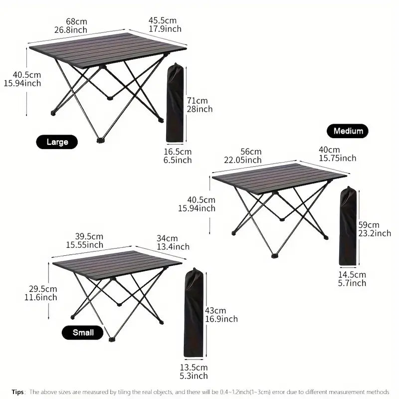 Foldable Camping Table – Lightweight & Durable for Outdoor Adventures