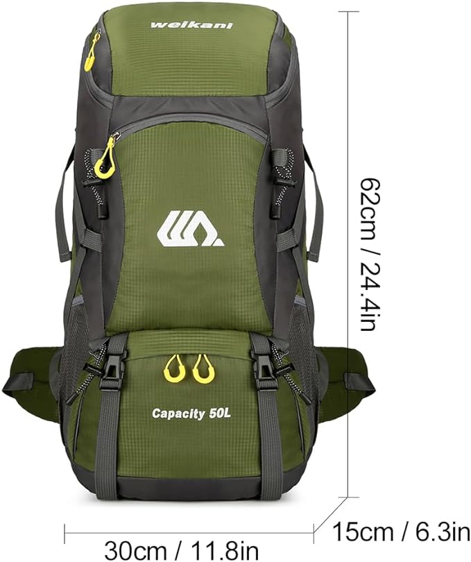 50L Hiking Backpack – Durable & Comfortable for All Adventures