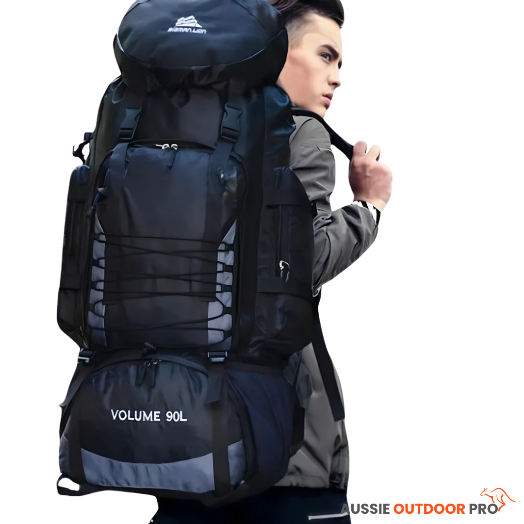 90L Hiking Backpack - Waterproof, Lightweight & Comfortable