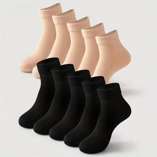 10 Pairs Thick Winter Socks – Thermal Lined for Ultimate Warmth