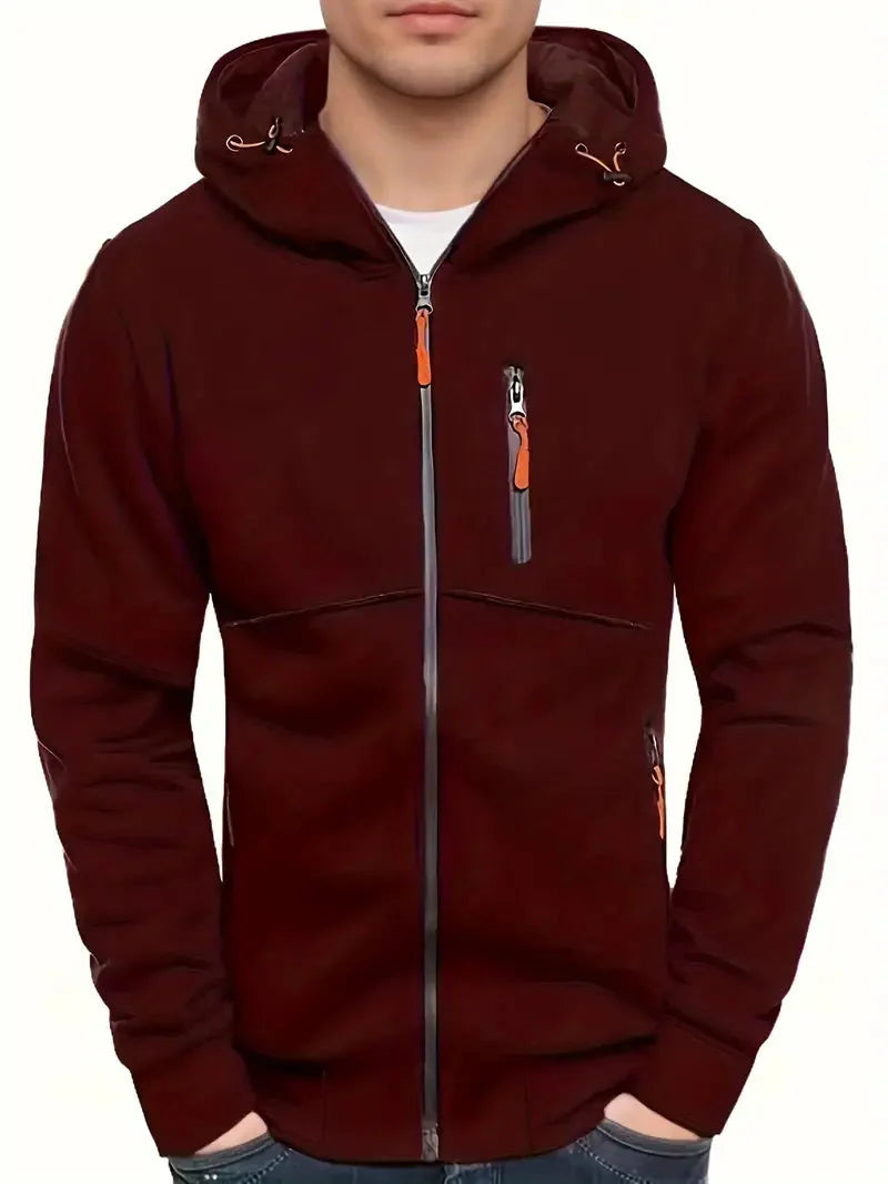 Zip-Up Hoodie for Outdoor Activities – Warm, Comfortable, and Versatile