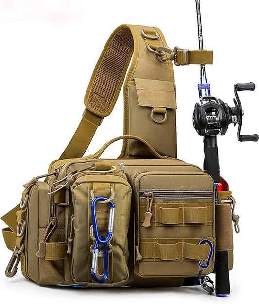 Aussie Outdoor Pro Multifunctional Fishing Backpack – Waterproof & Versatile