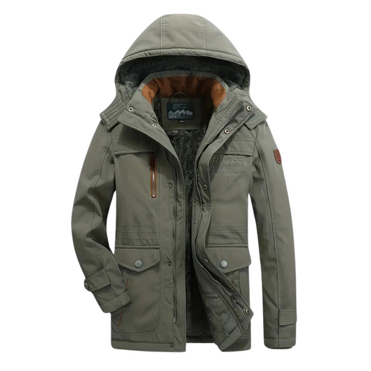 Insulated Outdoor Jacket – Waterproof & Windproof for Autumn & Winter