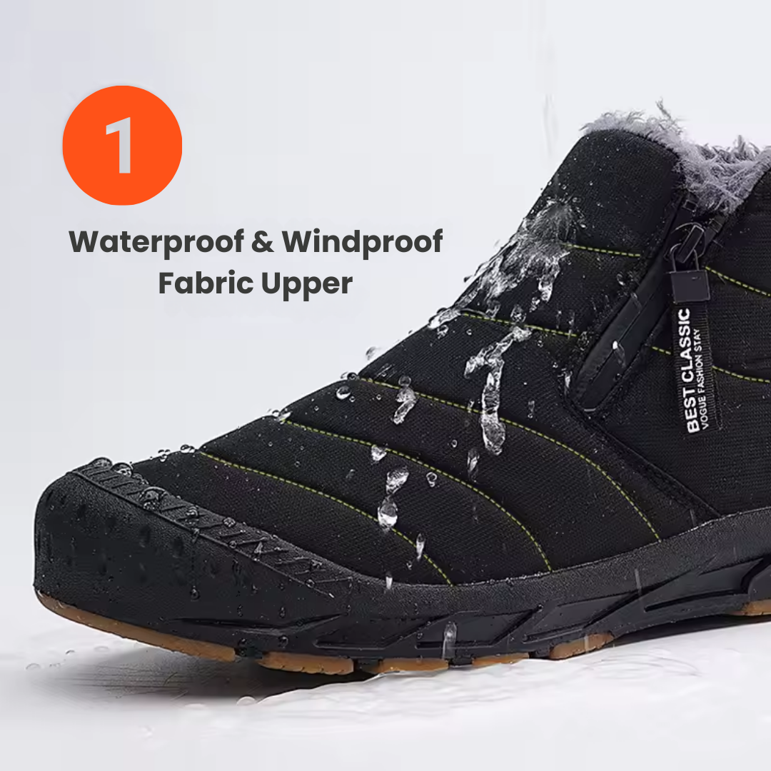 Men’s Insulated Snow Boots – Waterproof & Winter-Ready