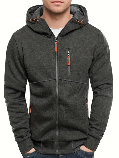 Zip-Up Hoodie for Outdoor Activities – Warm, Comfortable, and Versatile