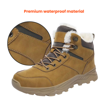 Men’s Winter Hiking Shoes – Plush Lined & Waterproof