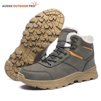 Men’s Winter Hiking Shoes – Plush Lined & Waterproof