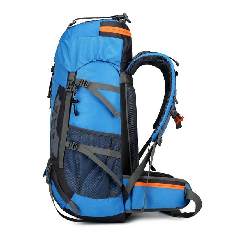 Waterproof 60L Outdoor Backpack – Durable & Spacious for Hiking & Travel