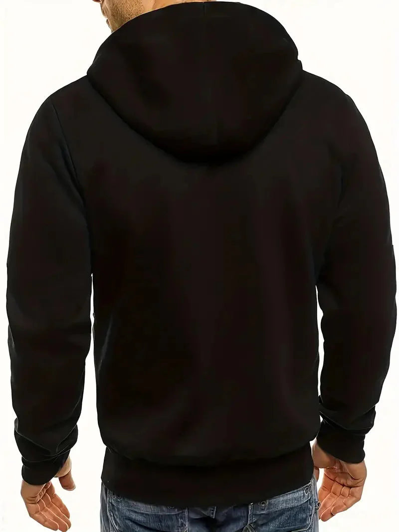 Zip-Up Hoodie for Outdoor Activities – Warm, Comfortable, and Versatile