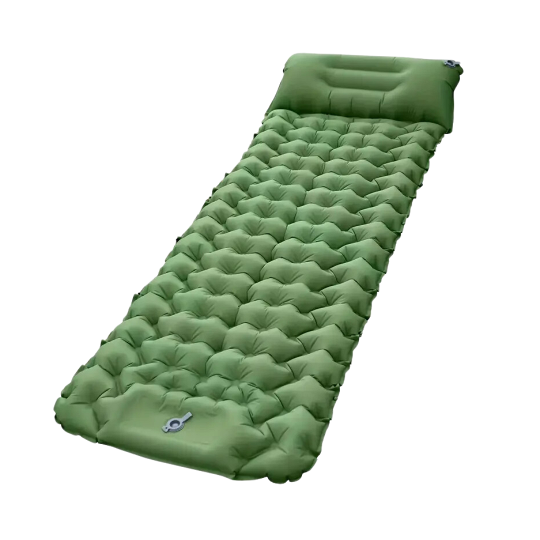 Self-Inflating Air Mattress for Camping – Built-In Pump for Quick Setup